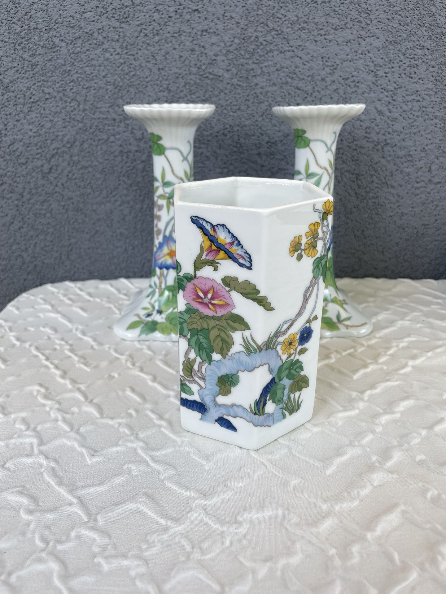 Ceramic Candle Holders & Vase