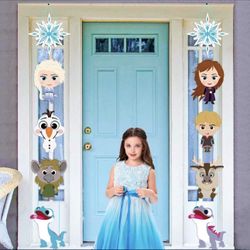 Disney Frozen Princess Elsa Birthday Party Porch Banners 