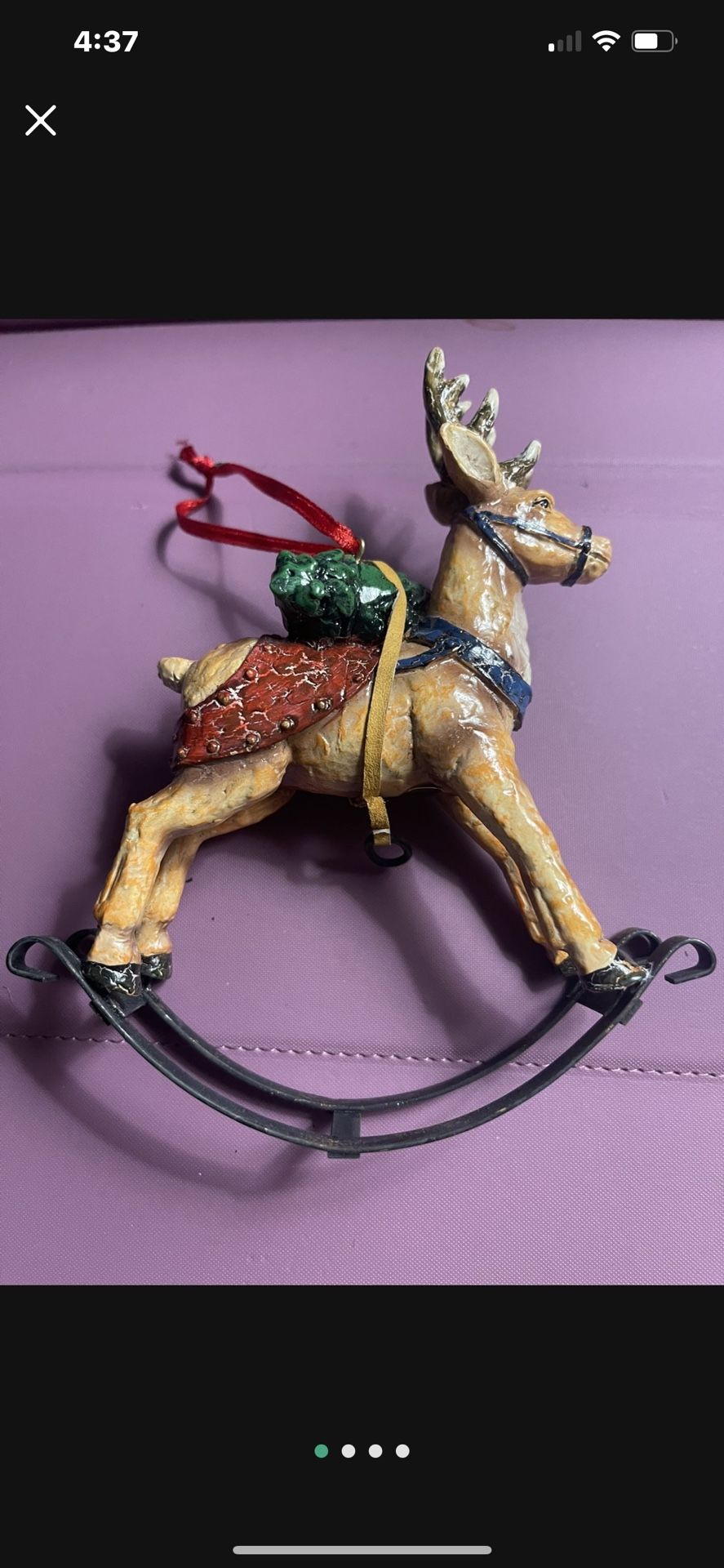 Vintage Christmas Ornaments Metal