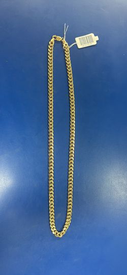 10kt Hallow Cuban Link Chain / 22’ / 25.9g / 6.89mm