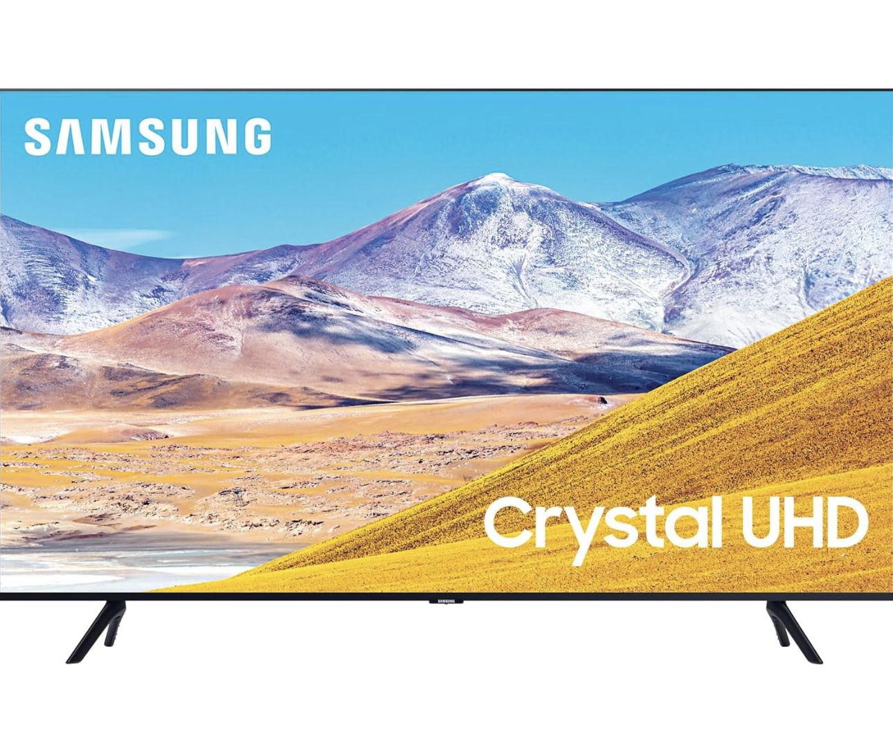 SAMSUNG 50-inch Class Crystal UHD TU-8000 Series - 4K HDR Smart TV with Alexa Built-in (UN50TU8000FXZA, 2020 Model)