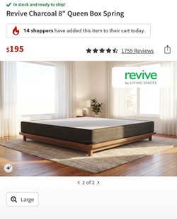 Queen size box spring