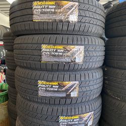 245/70R16 Marca Blackahwk Nuevas Y Garantizadas