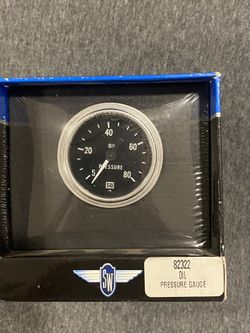 Stewart Warner Oil Pressure Gauge