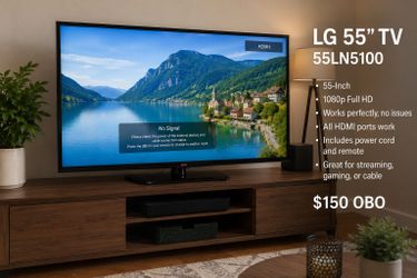 LG 55" TV (55LN5100) - 1080p Full HD
