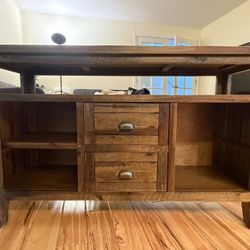 Solid Wood Buffet Sideboard 