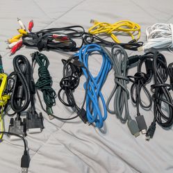 5 hdmi cables plus more wires