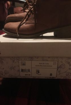 Brown boots
