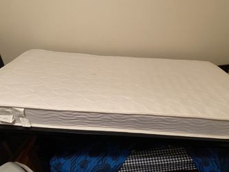 For sale twin bed with 2 mattresses