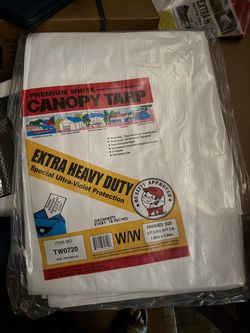 Lona extra heavy dury 7 x 20 ft.