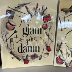 Makeup Wall Art 
