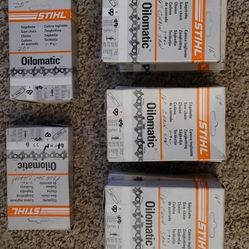 VINTAGE STIHL OILOMATIC CHAIN SAW REPLACEMENT CHAINS