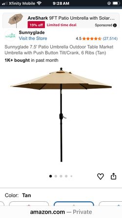Patio 9 Ft Umbrella Brand New