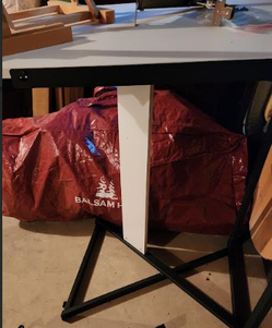 Art Desk with tilted tabletop