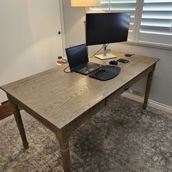 Pottery Barn Desk (64"x32”x30”)