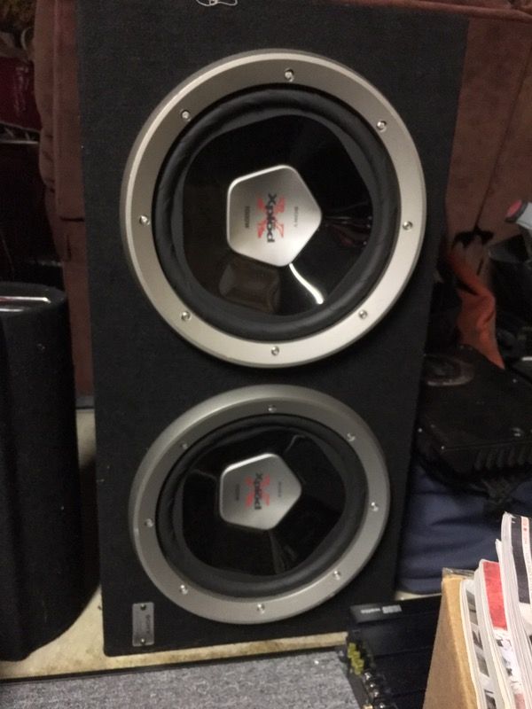 Sony xplod 12in subwoofers