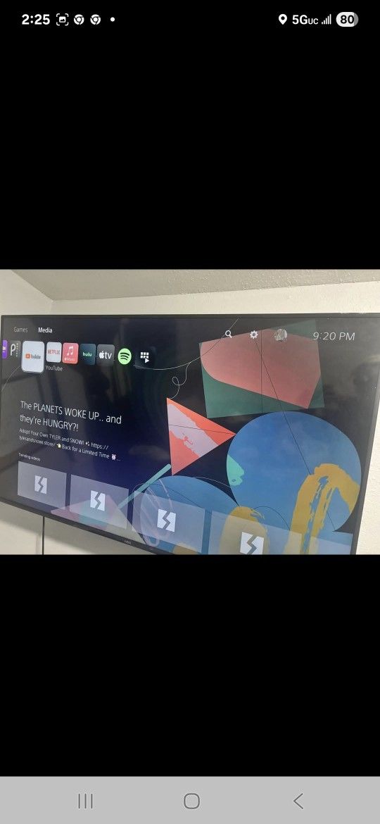 65 Inch Ps5 And Controller