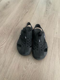 Nike black sandals