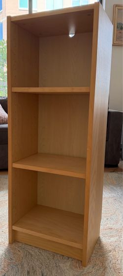 Ikea bookcase for sale  15 3/4 W & 41 3/4 H & 11 Dinches