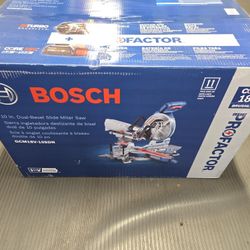Brand new Sealed box Bosch Profactor 10-in 18-volt Dua Bevel Compound Cordless Miter Saw tool only