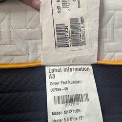 Nectar Ultra Hybrid, Twin XL
with Adjustable Luxe Base