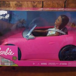 New Barbie with Convertible Car 🚗
