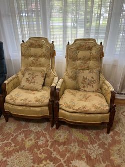 Vintage Louis XV style chairs