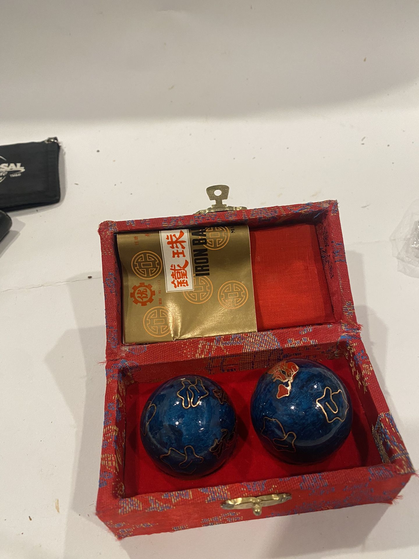 JAPANEESE CLOISONNÉ HEALTH STRESS BALLS