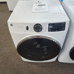 7.8 cu.ft. Smart Front Load Electric Dryer in White with Steam and Sanitize