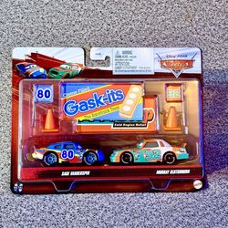 Disney Pixar Cars On Road Sage Vanderspin & Murray  Clutchburn  Diecast Car 2 Pack