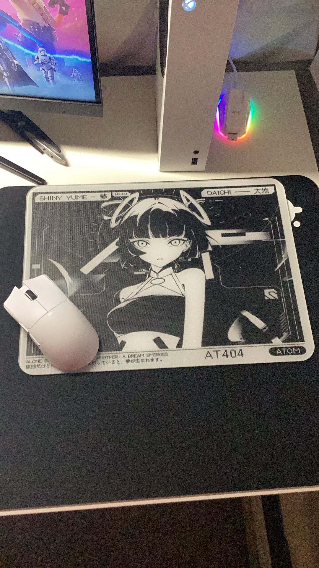 faith yume glass mousepad