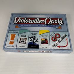 VICTORVILLE OPOLY Board Game BRAND NEW