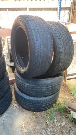 Tires set of four, 275/55/20