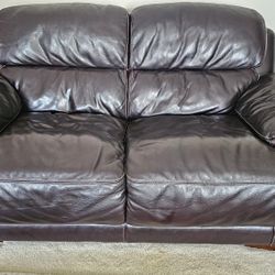 Leather Sofa Set