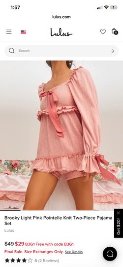 Lulus PJ set New With Tags Size
