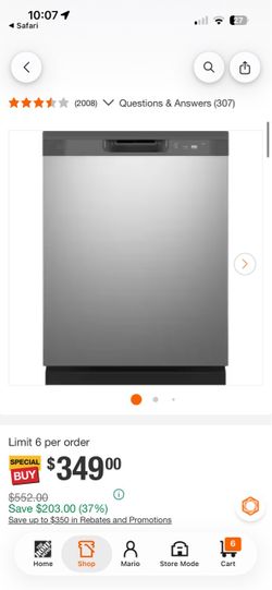 GE Dishwasher