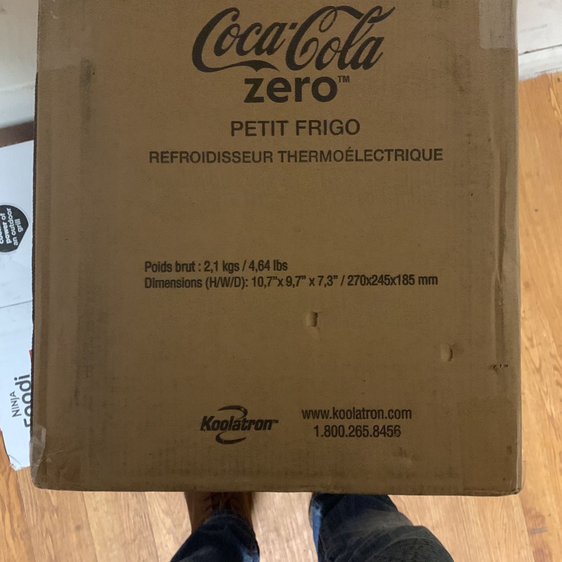 Coca Cola Zero Mini Fridge