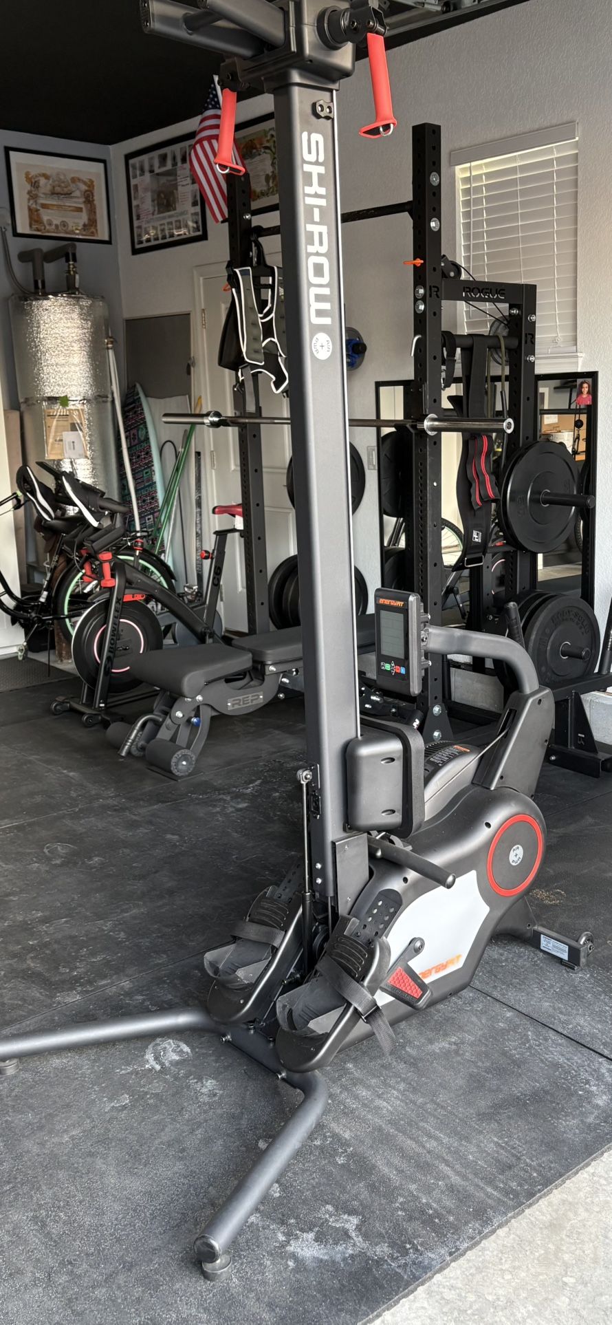 Ski-row Air+pwr Rower $1000