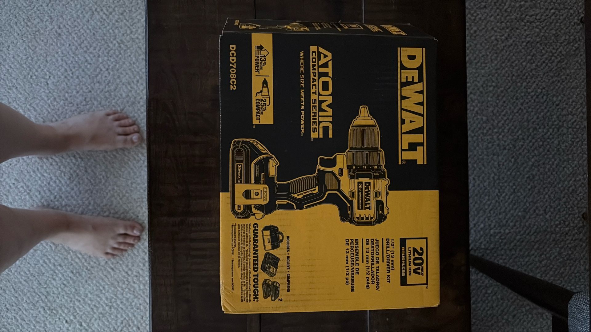 Brand New Dewalt Atomic Drill