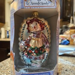 Ragedy ANN  And ANDY CHRISTMAS Ornament 