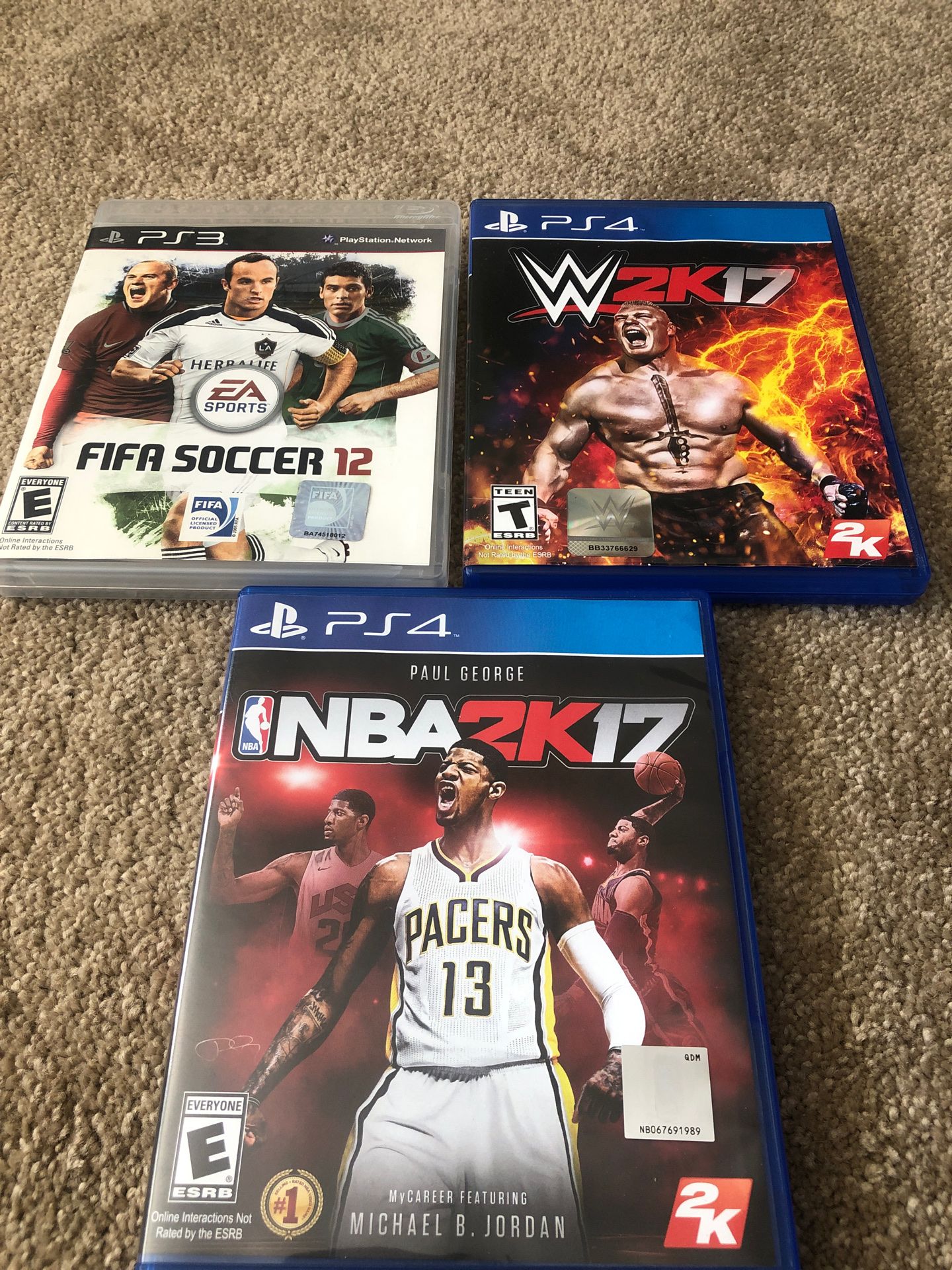 PS3 andPS4’s games