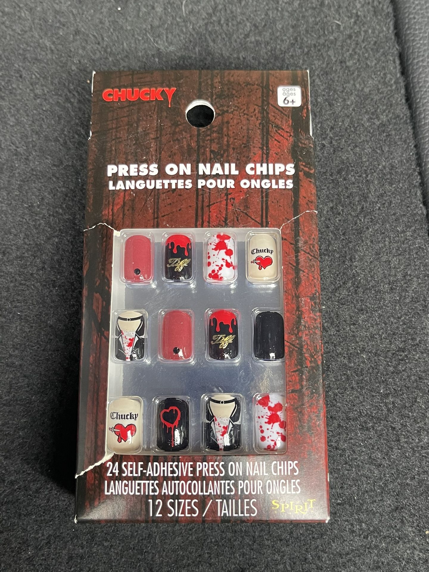 Tiffany-Chucky Press On Nails