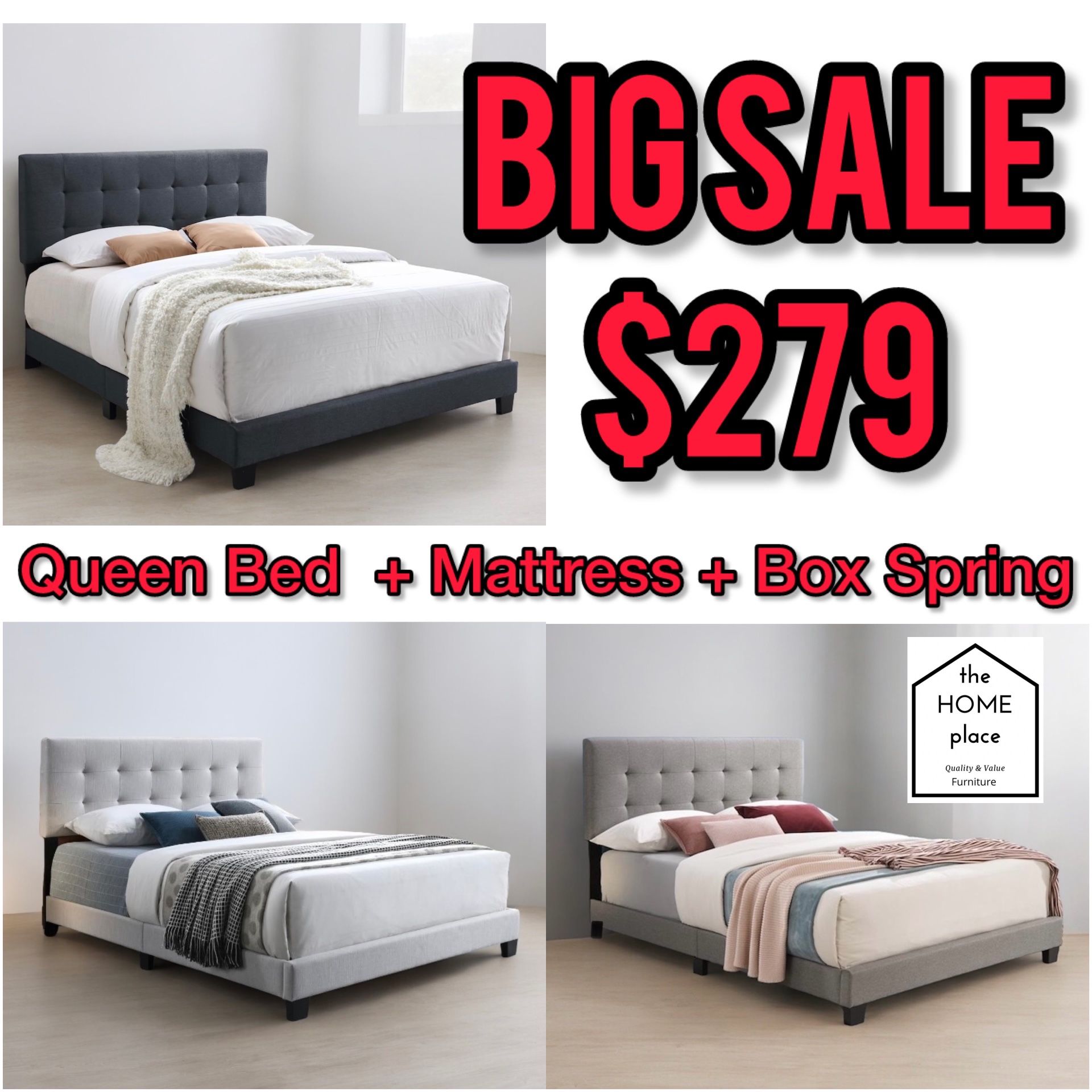 Big Sale 🚨 Queen Package Deal We Deliver 🚚