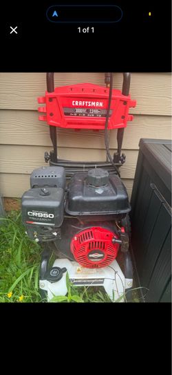 Craftsman pressure washer