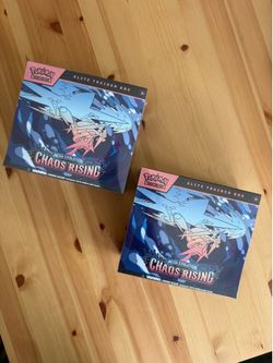 Factory Sealed Chaos Rising Elite Trainer Box Pokemon ETB
