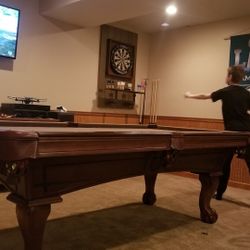 Olhausen Pool Table with Ping Pong tabletop