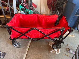 Folding Utility Wagon / Collapsible Cart for Sale