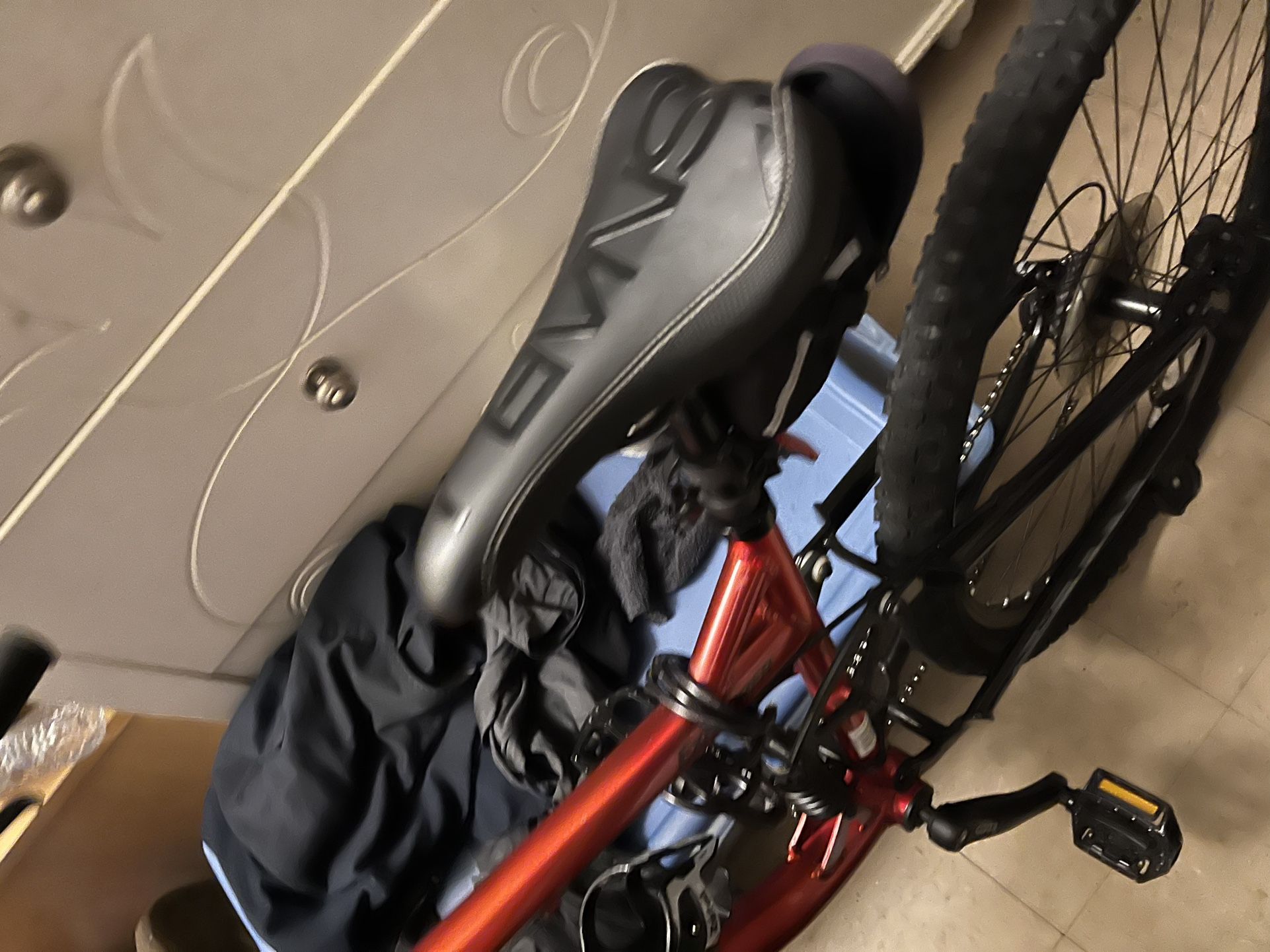 RED AND BLACK HPRS SHOCKER BIKE