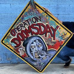 MF Doom Custom Sign 