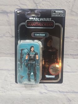 Cara Dune Star Wars The Mandalorian 3.75” Carbonized Figure | New | Sealed